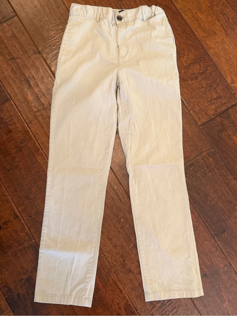Boys Uniform Khaki Straight-Leg Pants Size 14 - Children’s Place